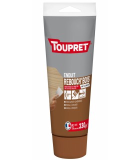 Toupret Enduit de rebouchage Rebouch'Bois en pâte tube 330 grammes