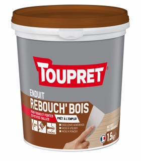 Toupret Enduit de rebouchage Rebouch'Bois en pâte tube 330 grammes