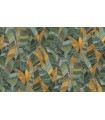 PAPIER PEINT INTISSE SERENADE VERT - ELLE DECORATION 4 - 10 X 1,06M