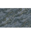 PAPIER PEINT INTISSE MYSTIC BLEU OR - ELLE DECORATION 4 - 10 X 1,06M