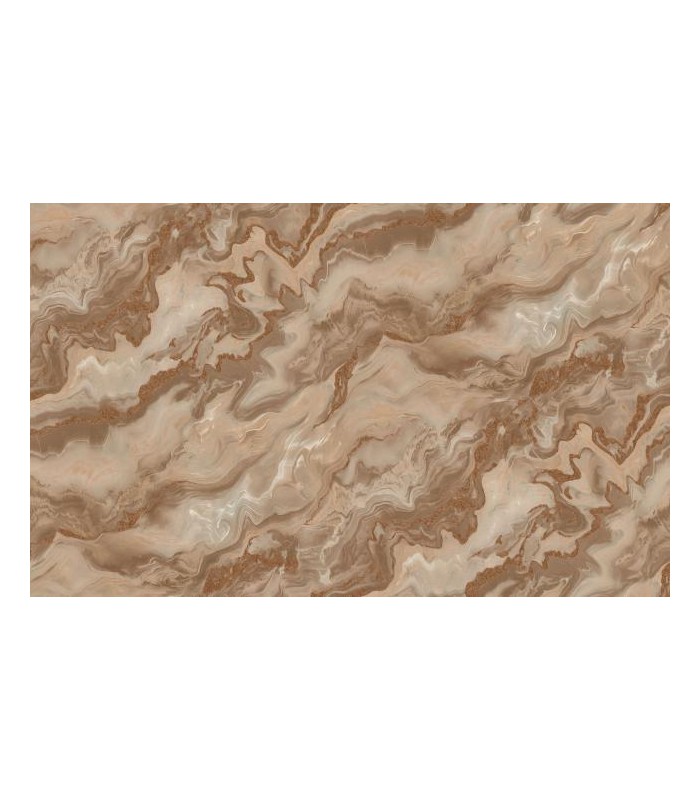 PAPIER PEINT INTISSE MYSTIC TERRACOTTA - ELLE DECORATION 4 - 10 X 1,06M