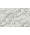 PAPIER PEINT INTISSE MYSTIC BLANC GRIS OR - ELLE DECORATION 4 - 10 X 1,06M