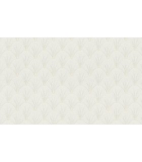 PAPIER PEINT INTISSE AVANTGARDE BLANC - ELLE DECORATION 4 - 10 X 1,06M