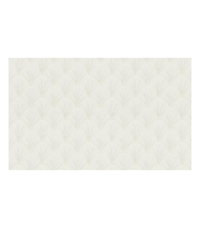PAPIER PEINT INTISSE AVANTGARDE BLANC - ELLE DECORATION 4 - 10 X 1,06M