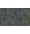 PAPIER PEINT INTISSE SHINY CONCRETE BLEU OR - ELLE DECORATION 4 - 10 X 1,06M