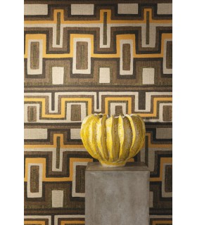 Papier Peint MORELOS SUN AMA002 - Collection AMANI - MASUREEL - REF. AMA002