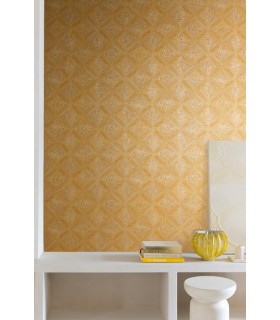 Papier Peint KHANTA GOLD AMA104 - Collection AMANI - MASUREEL - REF. AMA104