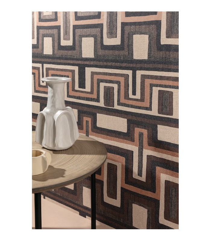 Papier Peint MORELOS CAMEO AMA004 - Collection AMANI - MASUREEL - REF. AMA004