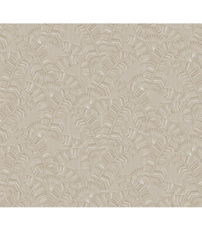 Papier Peint SOLANA WHITE AMA401 - Collection AMANI - MASUREEL - REF. AMA401