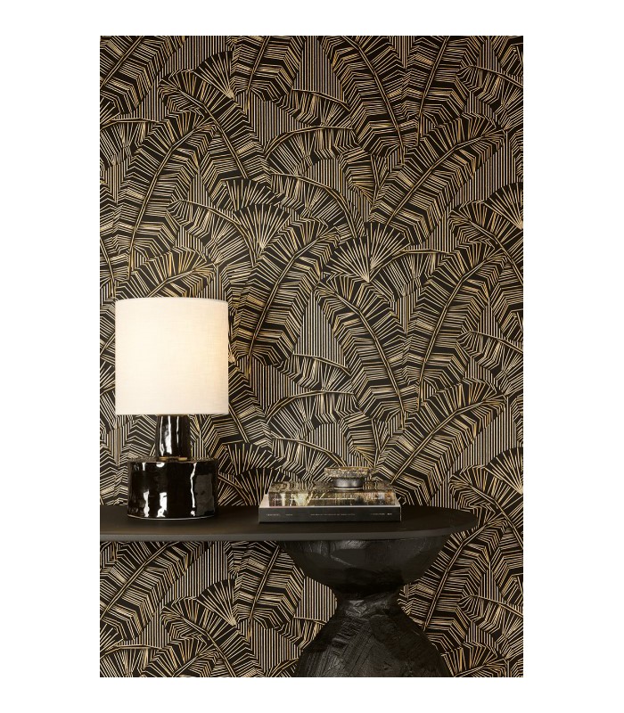 Papier Peint SOLANA GOLD AMA402 - Collection AMANI - MASUREEL - REF. AMA402