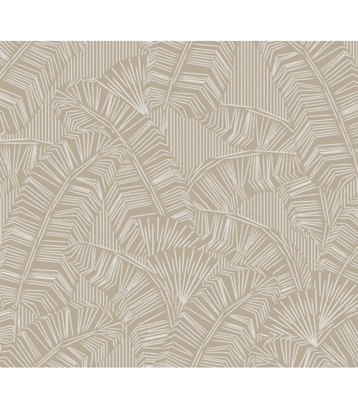Papier Peint SOLANA WHITE AMA401 - Collection AMANI - MASUREEL - REF. AMA401