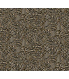 Papier Peint SOLANA GOLD AMA402 - Collection AMANI - MASUREEL - REF. AMA402