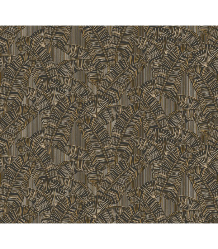 Papier Peint SOLANA GOLD AMA402 - Collection AMANI - MASUREEL - REF. AMA402