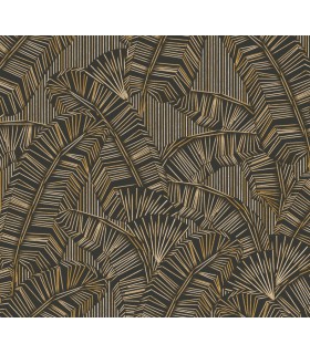 Papier Peint SOLANA GOLD AMA402 - Collection AMANI - MASUREEL - REF. AMA402