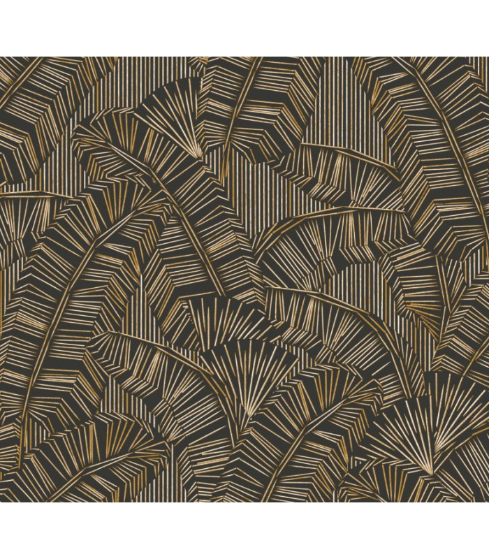 Papier Peint SOLANA GOLD AMA402 - Collection AMANI - MASUREEL - REF. AMA402