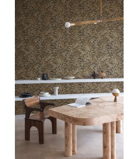 Papier Peint SOLANA GOLD AMA402 - Collection AMANI - MASUREEL - REF. AMA402