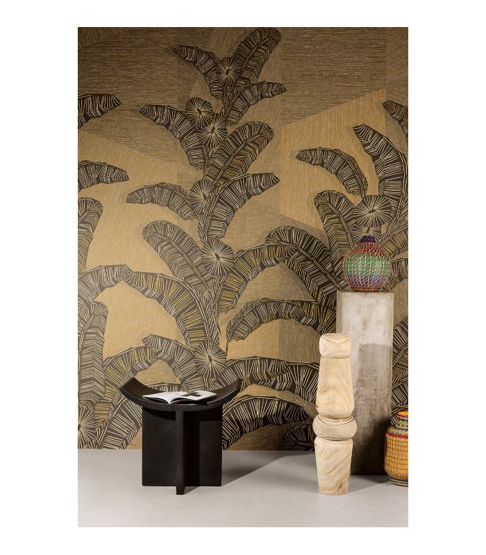 Papier Peint YUCATAN STRAW DGAMA2011 260 - Collection AMANI - MASUREEL - REF. DGAMA2011 260