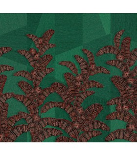 Papier Peint YUCATAN VIRIDIS DGAMA2021 260 - Collection AMANI - MASUREEL - REF. DGAMA2021 260