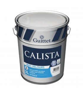 Guittet Calista Peinture Mat-Velours Impression et Finition Murs et Plafonds – Haute Performance