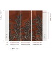 Papier Peint YUCATAN PERSIAN DGAMA2033 260 - Collection AMANI - MASUREEL - REF. DGAMA2033 260