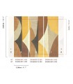 Papier Peint LUANA CURRY DGAMA3011 300 - Collection AMANI - MASUREEL - REF. DGAMA3011 300