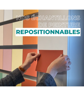 Echantillon de Peinture Repositionnable Stick'N'Test Evasion by Krome 20x15cm