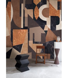 Papier Peint PALAZZI AMBER DGROC1011 300 - Collection ROCK - MASUREEL - REF. DGROC1011 300