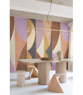 Papier Peint LUANA PLUM DGAMA3042 260 - Collection AMANI - MASUREEL - REF. DGAMA3042 260