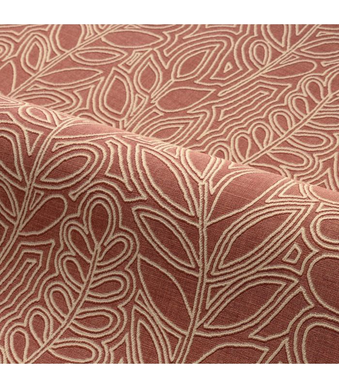 Papier Peint ASTRAGALE TERRACOTTA  - PALMADORA - CASAMANCE - REF.76680814