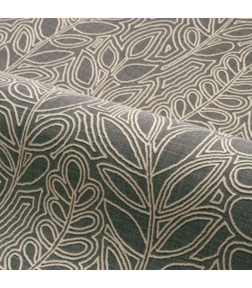 Papier Peint ASTRAGALE ANTHRACITE  - PALMADORA - CASAMANCE - REF.76680916