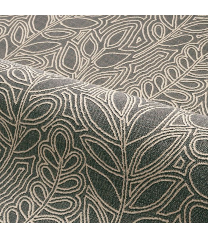 Papier Peint ASTRAGALE ANTHRACITE  - PALMADORA - CASAMANCE - REF.76680916