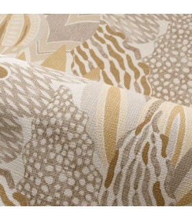 Papier Peint ALFABIA SABLE GRES  - PALMADORA - CASAMANCE - REF.76691120