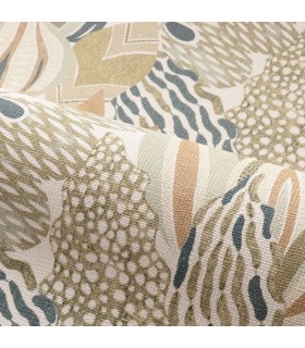 Papier Peint ALFABIA AMANDE  - PALMADORA - CASAMANCE - REF.76691222