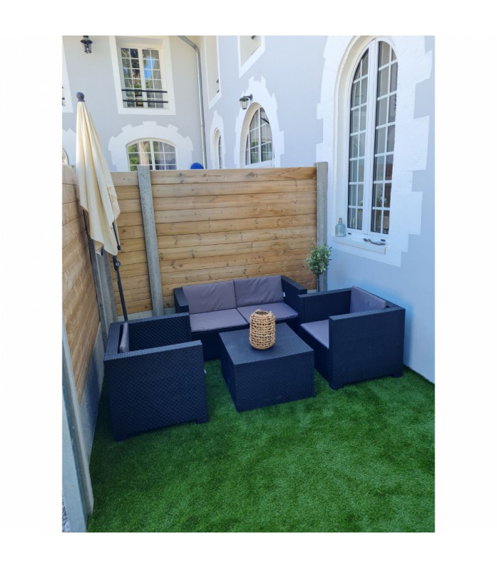 Gazon synthétique 32mm - AUGUSTA - à la coupe sur mesure - Largeur 2 mètre(s)