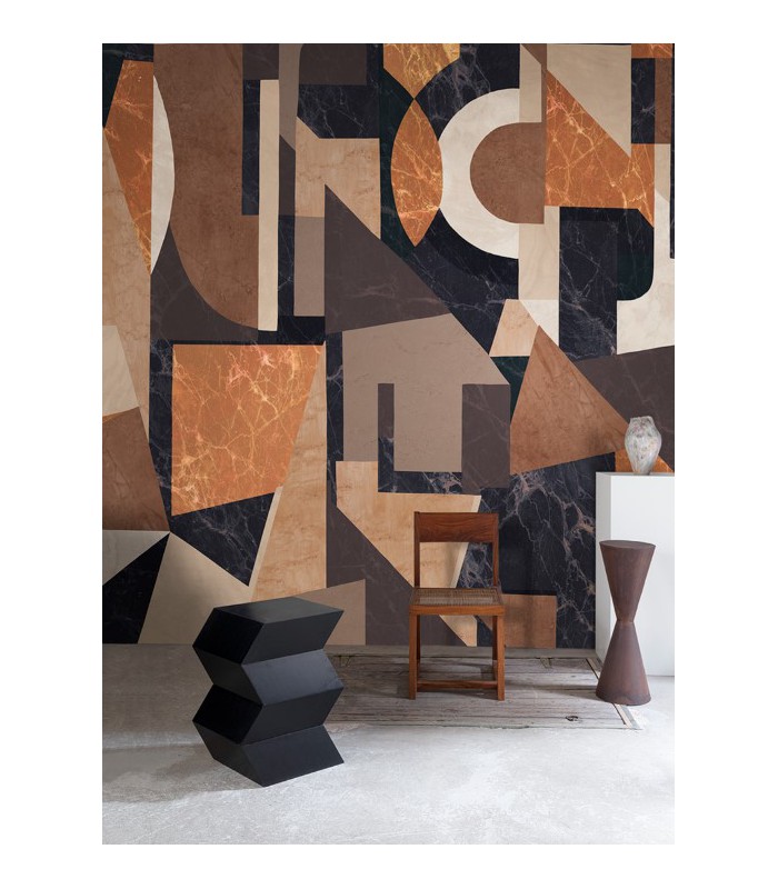Papier Peint PALAZZI AMBER DGROC1013 260 - Collection ROCK - MASUREEL - REF. DGROC1013 260