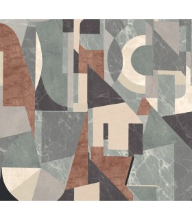 Papier Peint PALAZZI SLATE DGROC1032 300 - Collection ROCK - MASUREEL - REF. DGROC1032 300