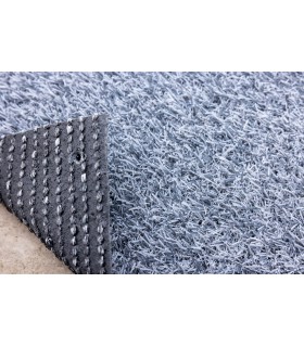 Gazon synthétique - Colore gris  - 24mm - Coupe sur mesure - Largeur 4m - Prix au m²