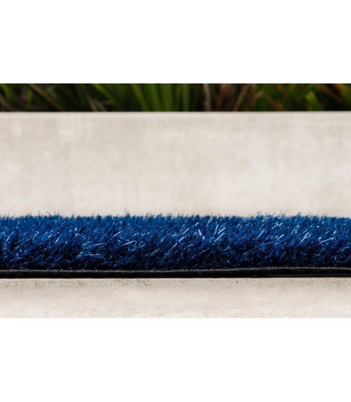 GAZON SYNTHETIQUE COLORE BLEU FONCE 24mm