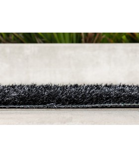 GAZON SYNTHETIQUE COLORE NOIR 24mm - Largeur 4 mètre(s)