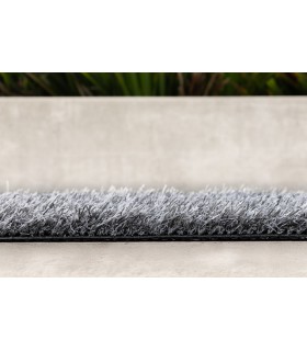 Gazon synthétique - Colore gris  - 24mm - Coupe sur mesure - Largeur 4m - Prix au m²