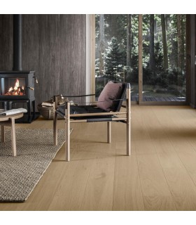 Parquet contrecollé Parqwood XXL Long Silk Naturel 2200 x 210 x 10 mm