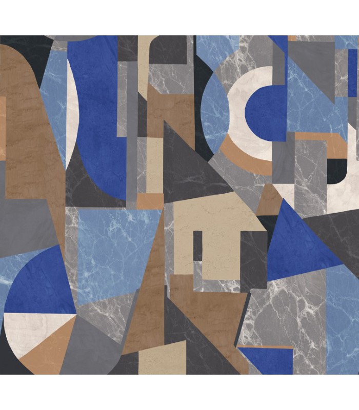 Papier Peint PALAZZI AZUR DGROC1043 260 - Collection ROCK - MASUREEL - REF. DGROC1043 260
