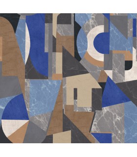 Papier Peint PALAZZI AZUR DGROC1043 300 - Collection ROCK - MASUREEL - REF. DGROC1043 300