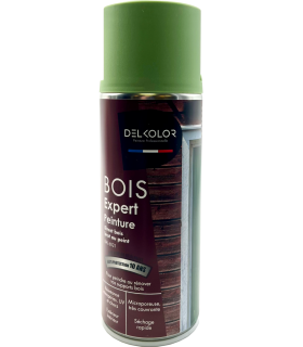 Aérosol Delkolor Peinture Microporeuse spéciale Bois 400ML