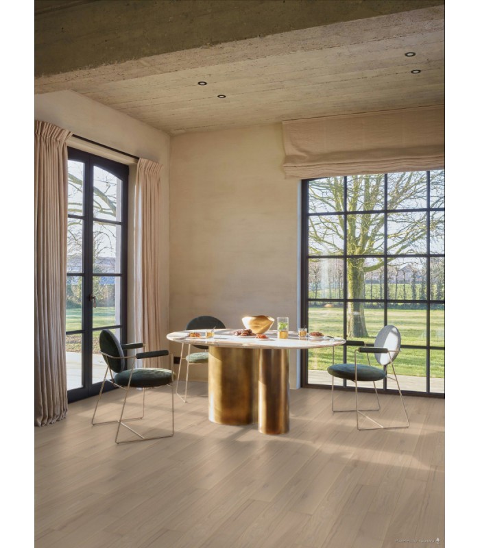 Parquet contrecollé Les Essentiels Regular Chêne Naturel Albâtre 1180 x 130 x 11 mm