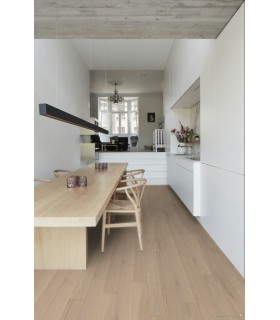 Parquet contrecollé Les Essentiels Regular Chêne Naturel Albâtre 1180 x 130 x 11 mm