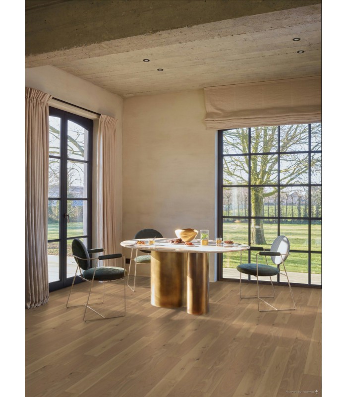 Parquet contrecollé Les Essentiels Regular Chêne Ambre 1180 x 130 x 11 mm