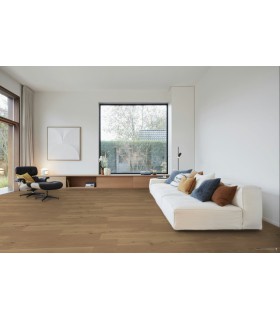 Parquet contrecollé Les Essentiels Regular Chêne Ambre 1180 x 130 x 11 mm