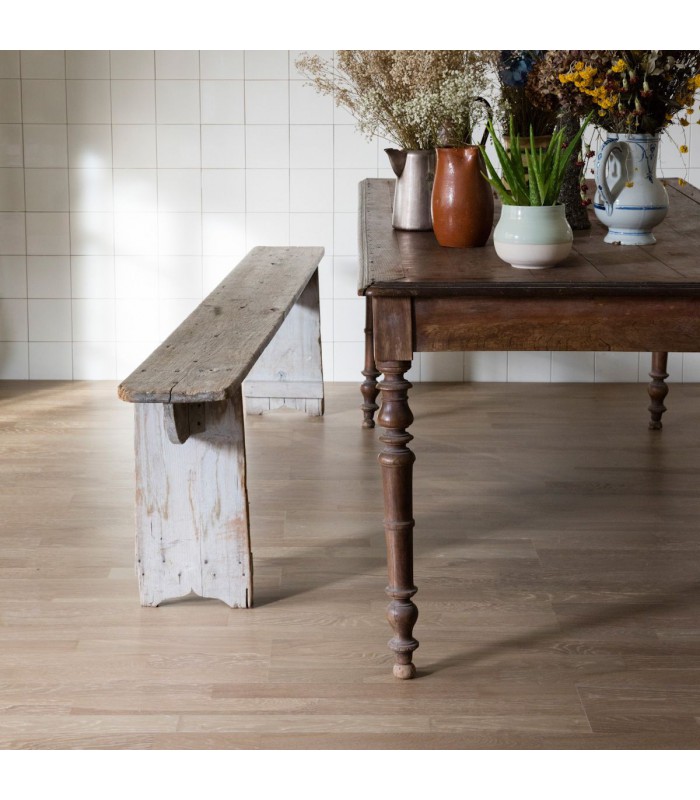 Parquet contrecollé Les Essentiels 3 Frises Kaolin 1180 x 210 x 13,2 mm