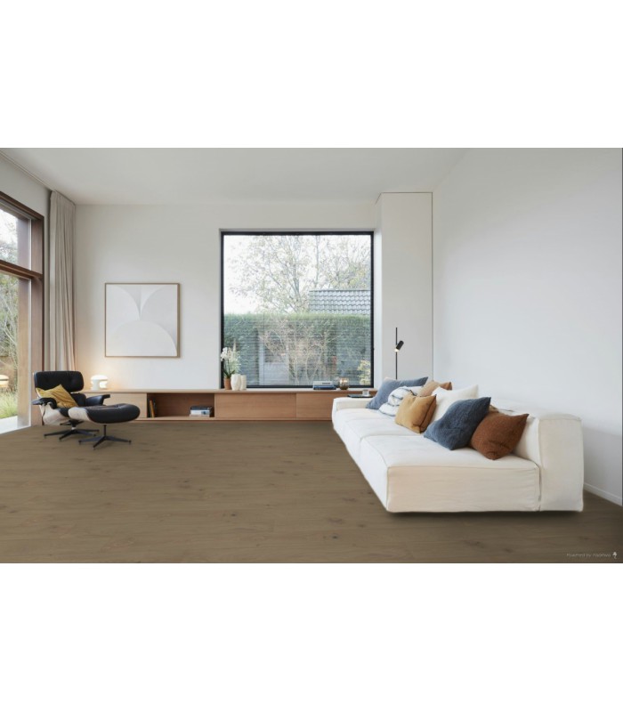 Parquet contrecollé Les Essentiels Regular Chêne Naturel Kaolin 1180 x 130 x 11 mm